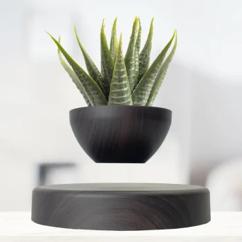 Levitating Plant Pot Floating Pot Bonsai Planter Home Office Desk Decor Birthday Christmas Gift For Girlfriend Women Friends